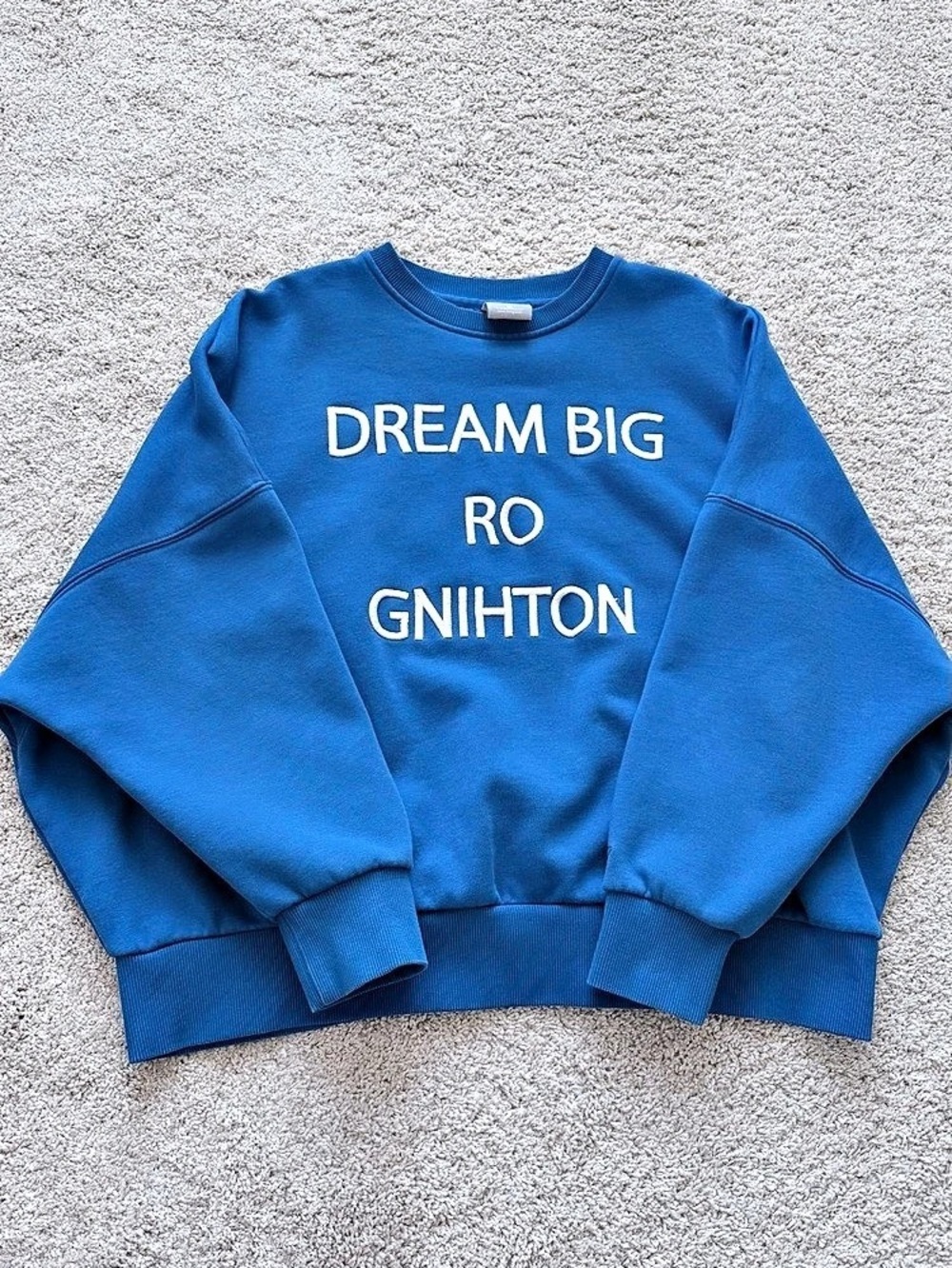 Li-Ning Blue Sweatshirt Size Medium